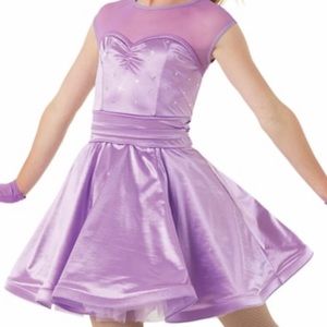 Purple weissman dance costume